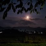 Rembulan Seakan Memantau Bumi, Malam Indah Menyelimuti Bayem Kasembon